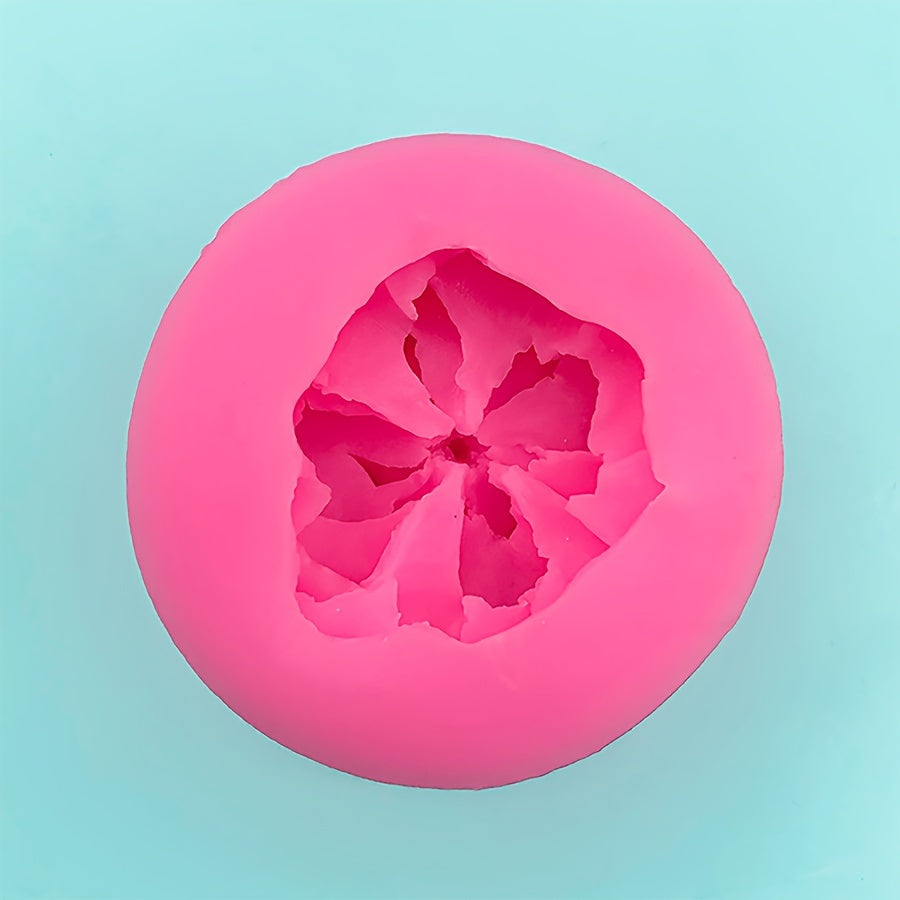 Silicone Cake Decorating Mold Peony Flower for Sugarcraft Chocolate Fondant DIY