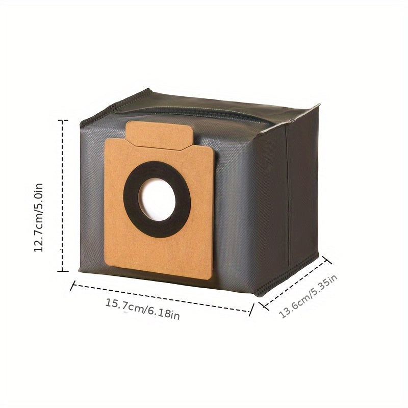 Комплект аксессуаров для робота-пылесоса Eufy X10 Pro - Включает 8 предметов: 4 моющихся мопа и 4 одноразовых мешка для пыли, совместимые с запасными частями.