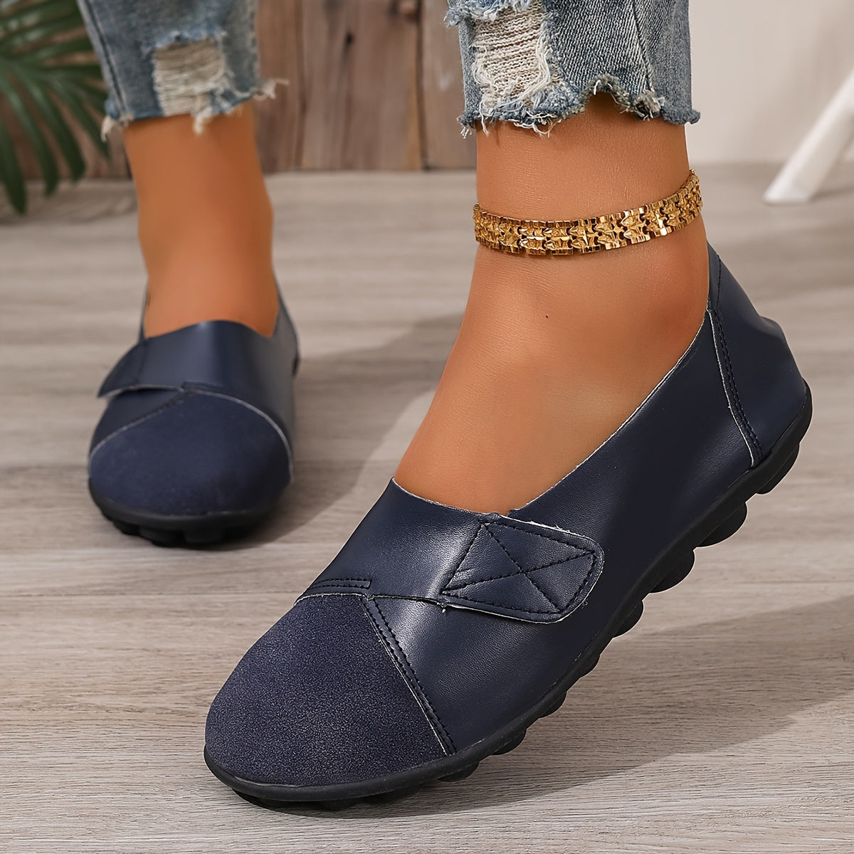 Women's Lightweight Casual Sneakers, Low-Top Shoes with Rubber Sole, Multiple Colors