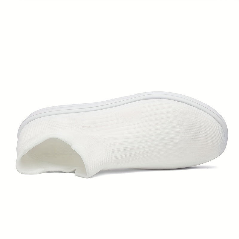 Plus Size Men Slip-On Shoes Casual Breathable Fabric EVA Sole All-Season