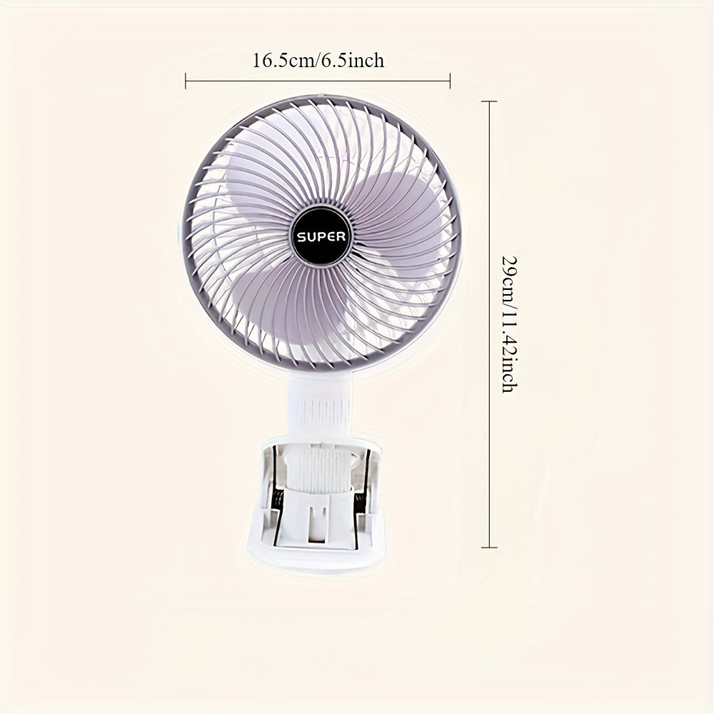 Rechargeable Mini Fan Portable USB Handheld Desktop with Adjustable Speed for Outdoor Travel Office