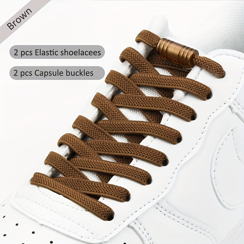 Uniseks elastik rang-barang toʻqilgan poyabzal lentalari uchun sneakers va kundalik poyabzal