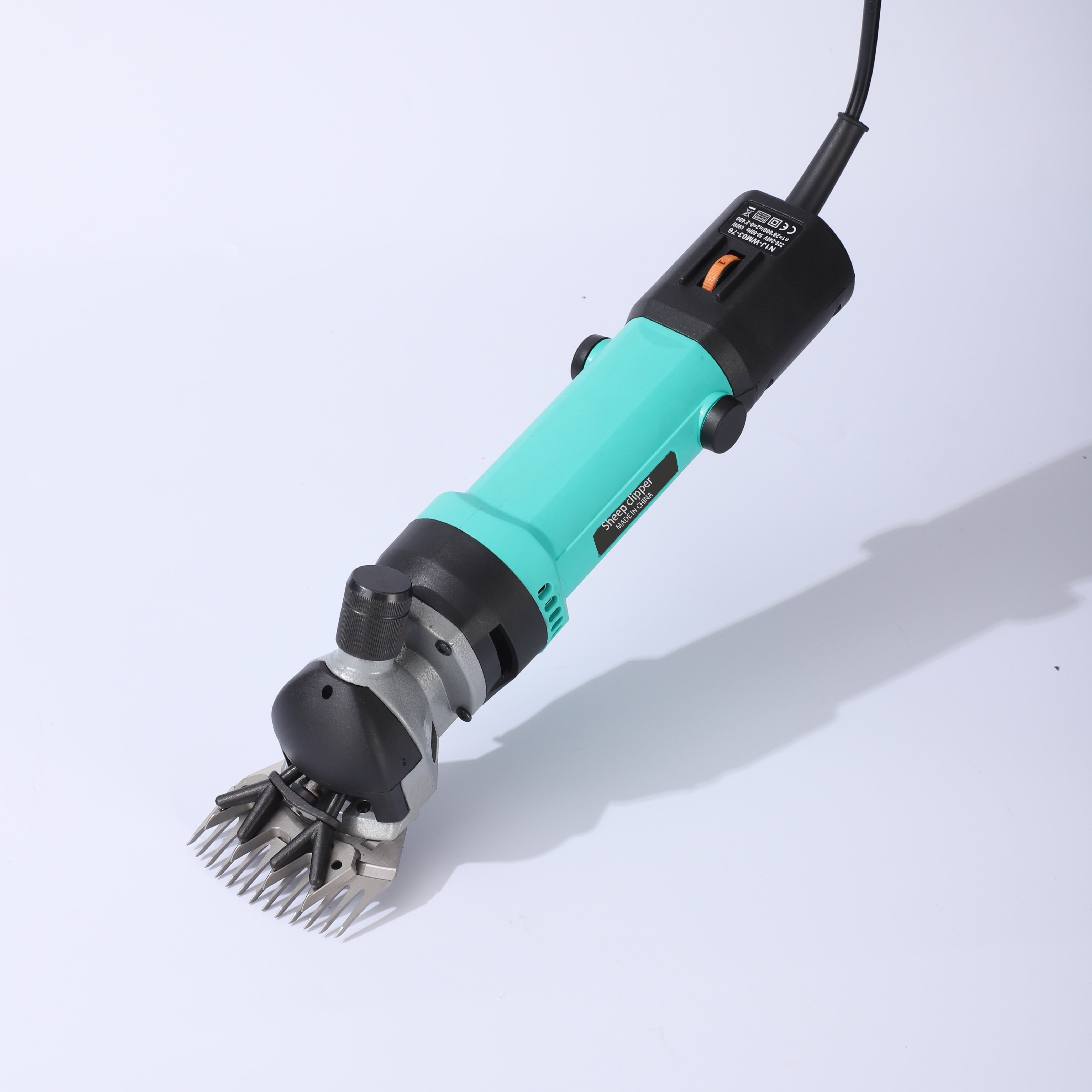 Electric Sheep Shears for Livestock Grooming 6-Speed Heavy-Duty Clippers Black