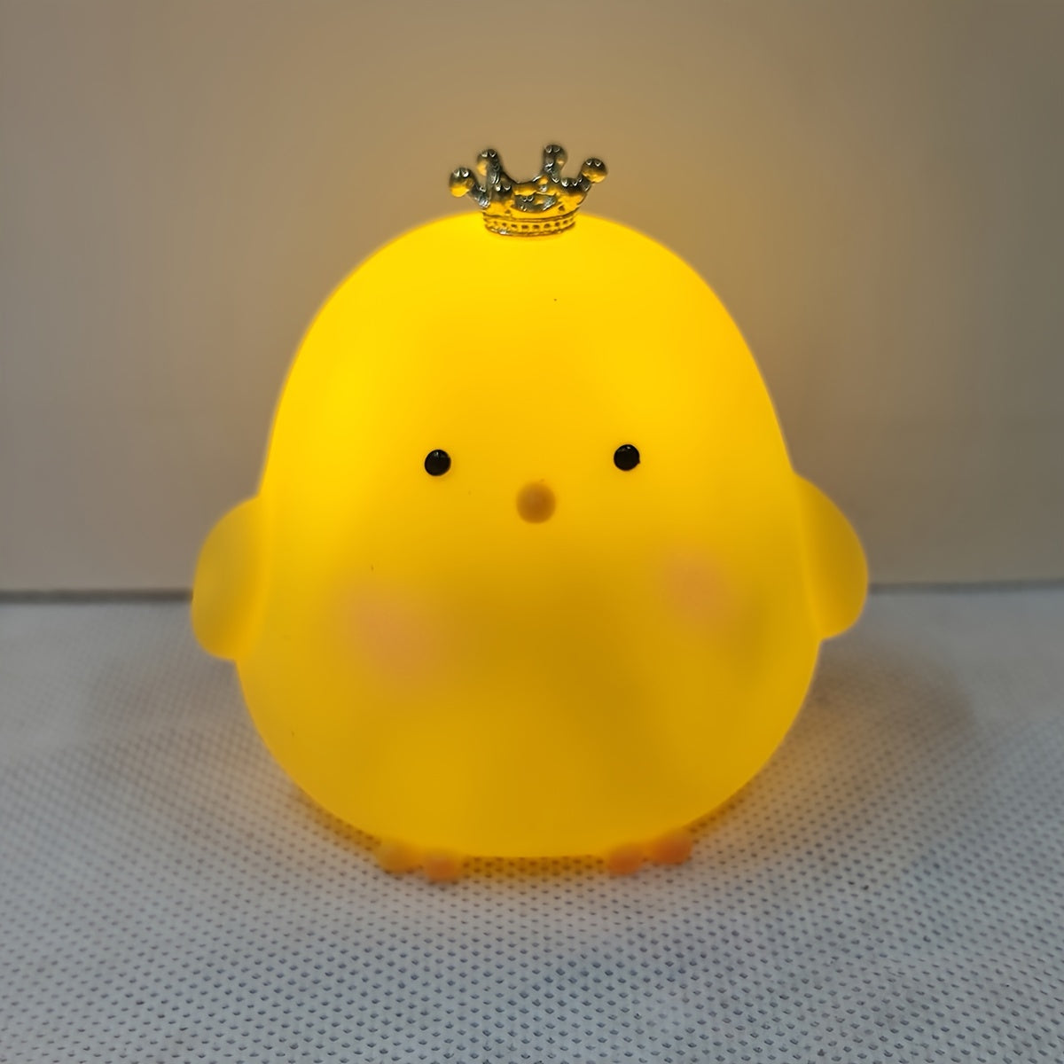 Minimalist Chicken LED Tabletop Lamp Battery-Powered Night Light for Bedroom Office