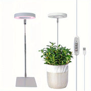 Indoor Plant LED Grow Light with Telescoping Stand Dimming Timer USB Powered