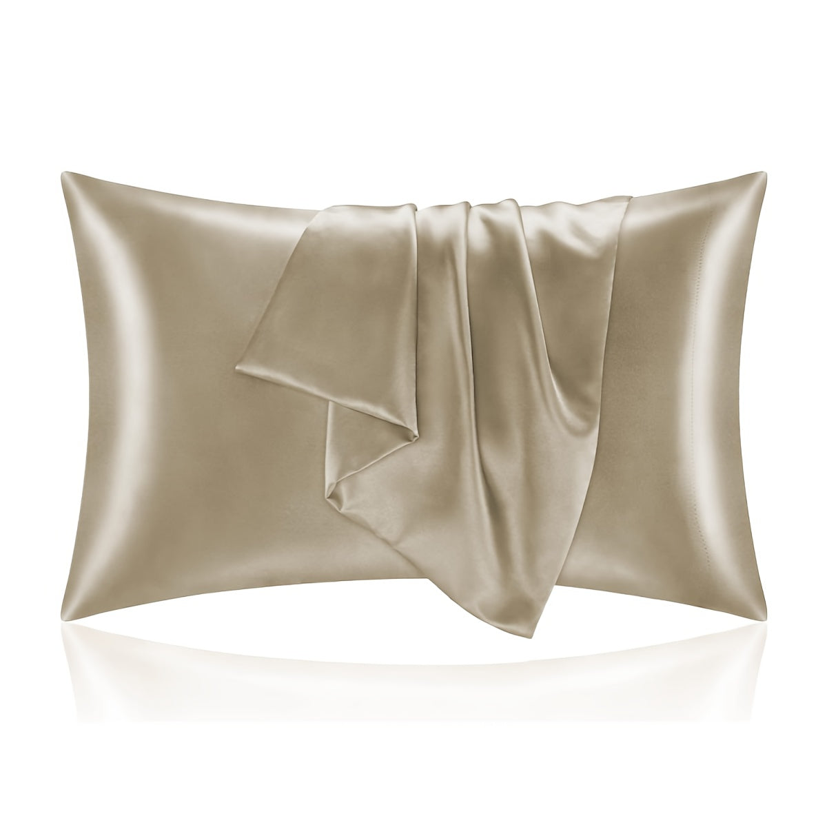 Funda de almohada lujosa para cabello y piel, ultra suave, con cierre de sobre amigable con la piel, 1 pieza