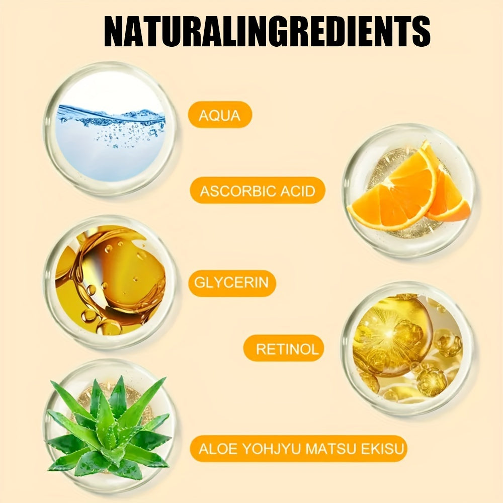 Unisex Facial Serum Hydrating with Hyaluronic Acid and Retinol for All Skin Types 2 Pack