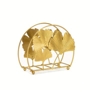 Napkin Holder for Coffee Shops and Hotels Stainless Steel Vertical Half-Round Durable