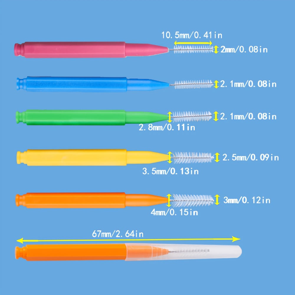 10-40Pcs Dental Cleaning Interdental Tooth Picks for Teeth Gaps