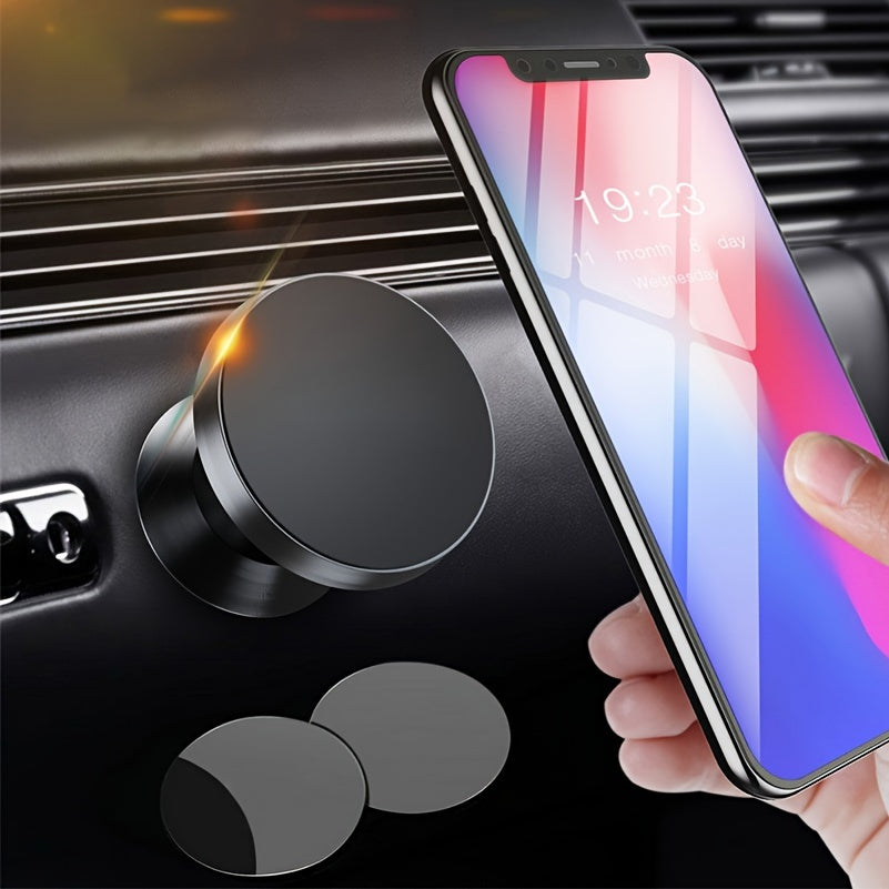 Universal magnitli telefon tutqichi 360° buriladigan alyuminiy qotishma panelga o'rnatish uchun ko'p ranglar