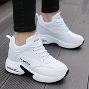 Women’s Fashion Sneakers Low Top Breathable Fabric Casual Running Shoes