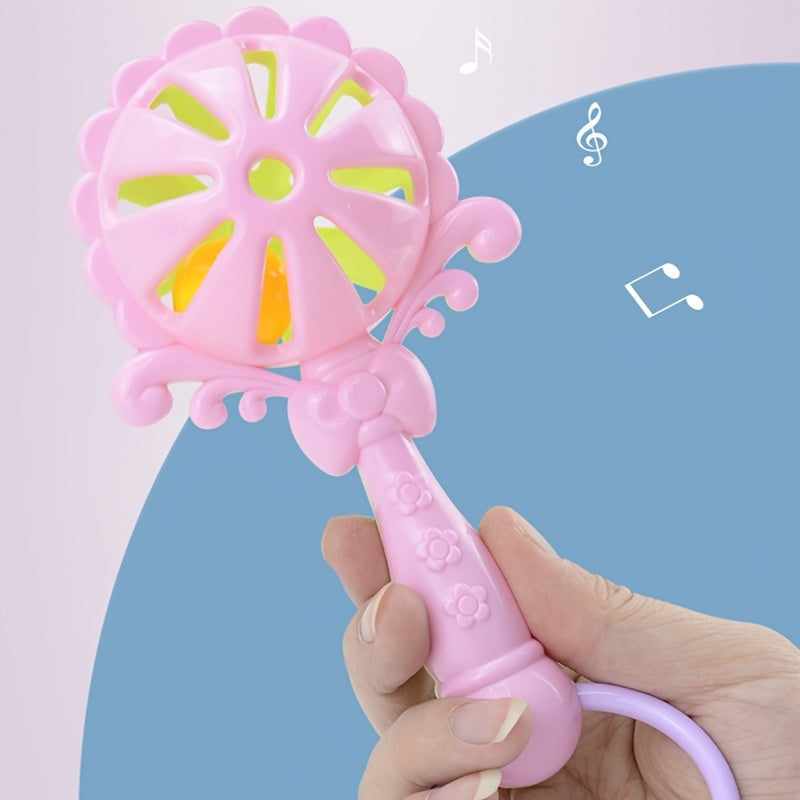 Baby Neonatal Gift Set with Bell Suit and Teething Toys