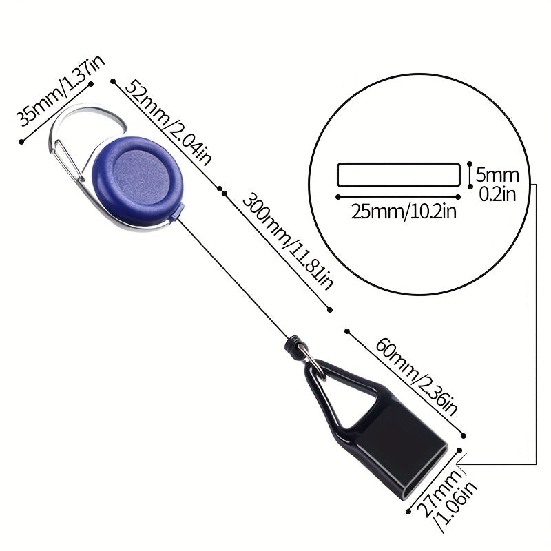 Uniseks metall olovgich qopqog'i kalit bilan va yo'qotishdan himoya qiluvchi kamar bilan