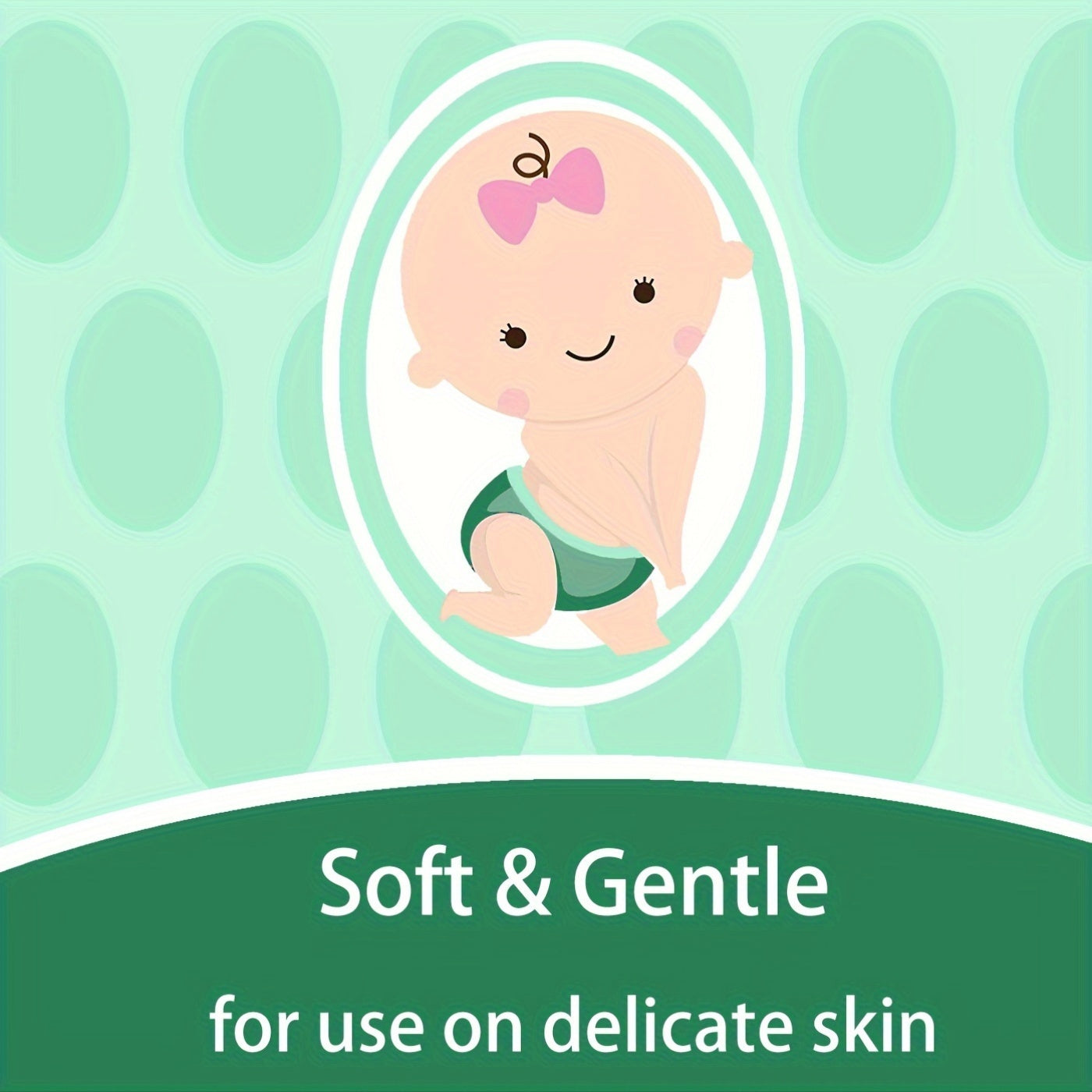 Baby Wipes for Sensitive Areas 200 Pack Gentle Cleaning for Ages 3 to 6