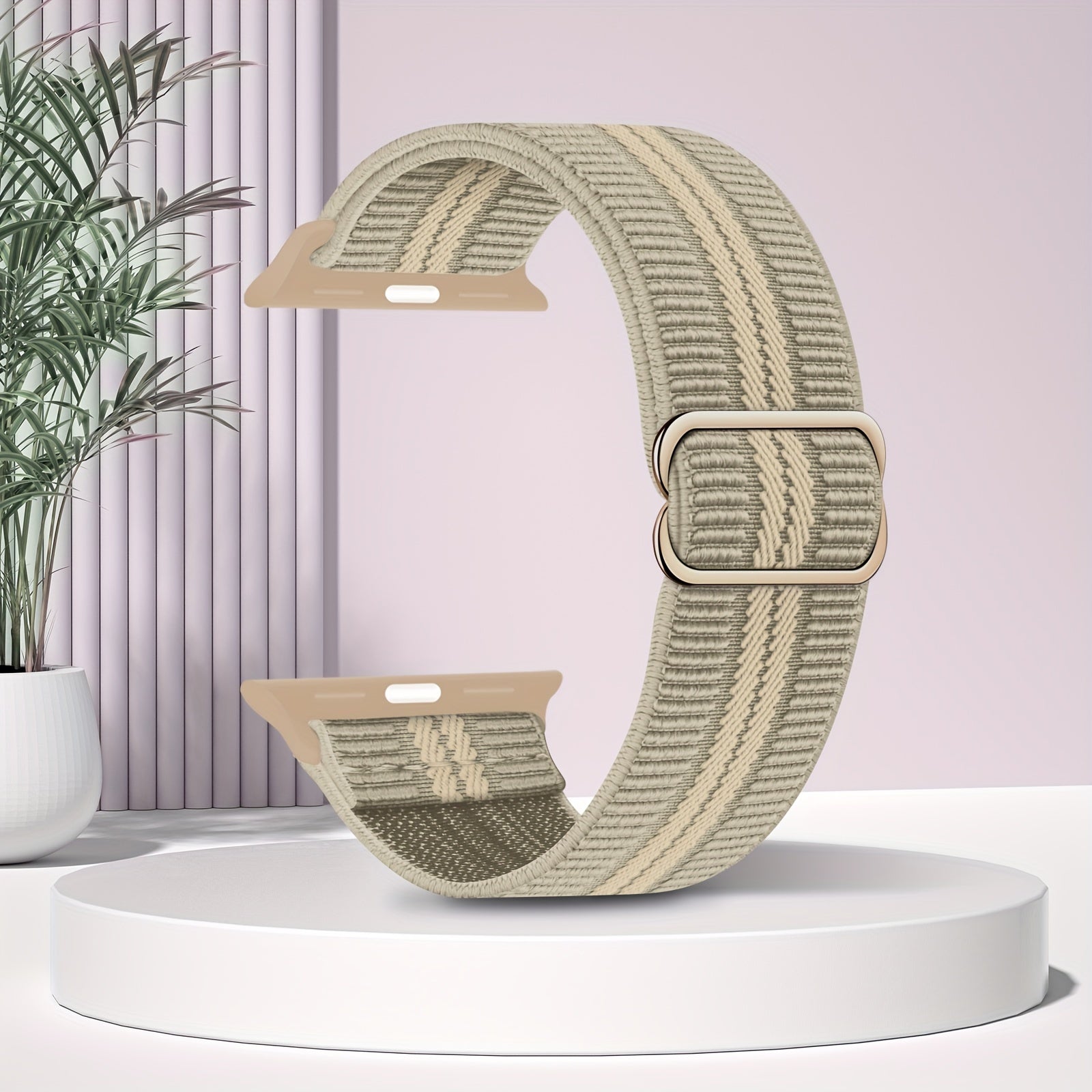 Nylon Woven Smartwatch Bands for Apple Watch Water-Resistant Adjustable Breathable Soft