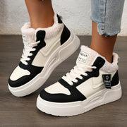 Women's Winter Plush Lined Ankle Boots Thickened Snow Boots