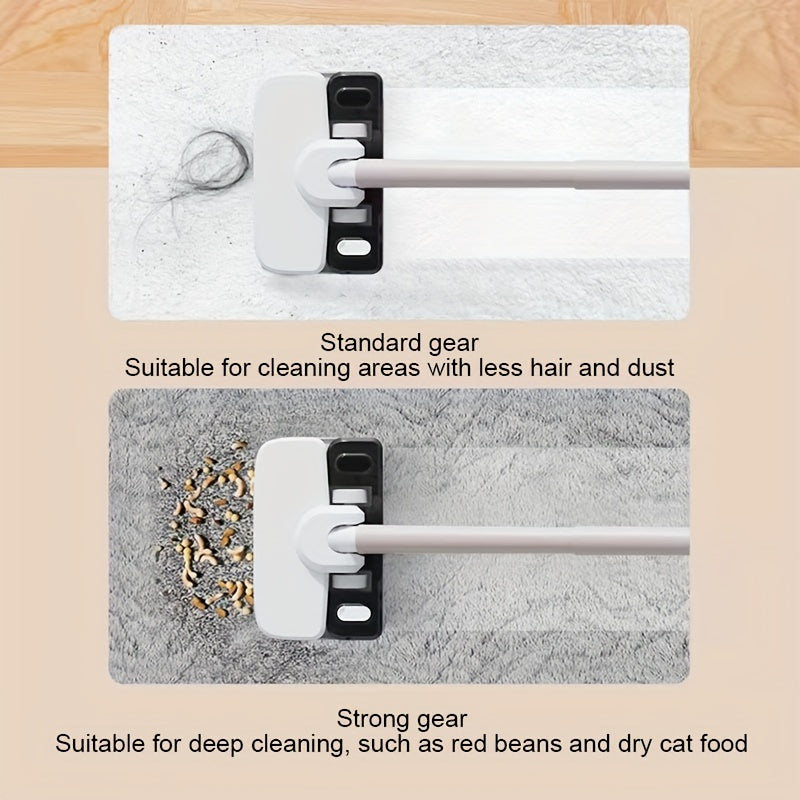 Aspiradora inalámbrica con succión de 5500Pa, 2 velocidades, batería de litio recargable, color blanco