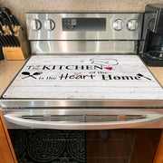 Extra Large Heat Resistant Cooktop Protector Mat for Electric Glass Stovetops and Appliances