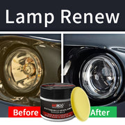 Car Light Restoration Kit Crystal Clear Scratch Remover Liquid Yellow Polish
