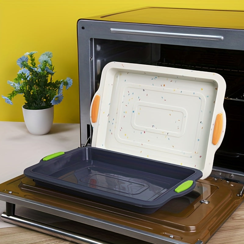 Лучший выбор: 13-дюймовая силиконовая форма для выпечки - антипригарная, без BPA, пищевой мат для теста для тортов, печенья и брауни. Идеально подходит для пиццы, рулетов и яичных скорлуп.