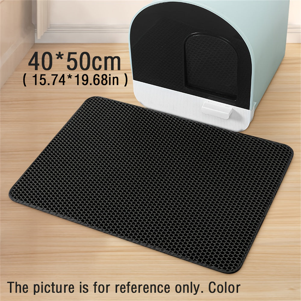 Suv o'tkazmaydigan asal to'rg'oq mushuk axlat matosi - Yuvilishi mumkin, uy hayvonlari uchun hojatxonalar va qutilar uchun oson tozalanadi