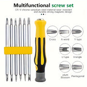 Precision Screwdriver Set 12-in-1 Carbon Steel Handy Repair Tool Kit