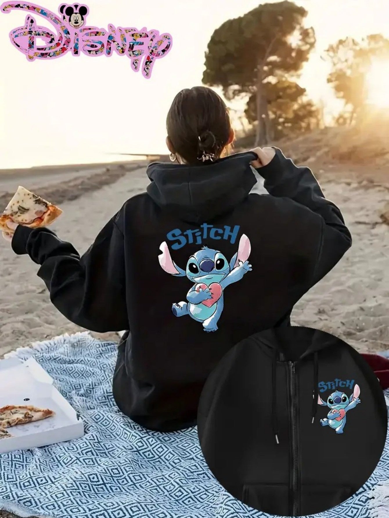 Women's Plus Size Hoodie with Pockets and Zipper All-Season Casual