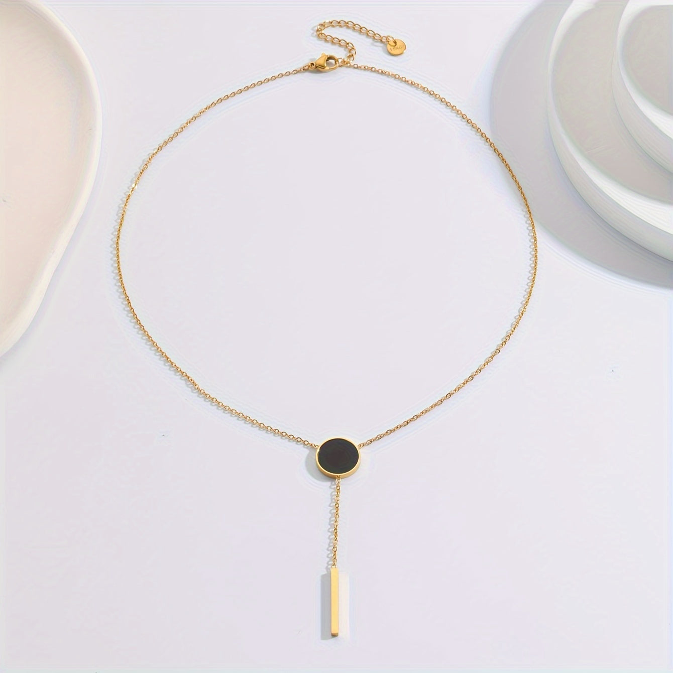 Gold Plated Stainless Steel Jewelry Set for Women Casual Party Gift