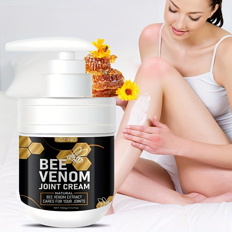 Unisex Bee Venom Joint Care Cream for Back, Neck, Hands, Feet Moisturizing