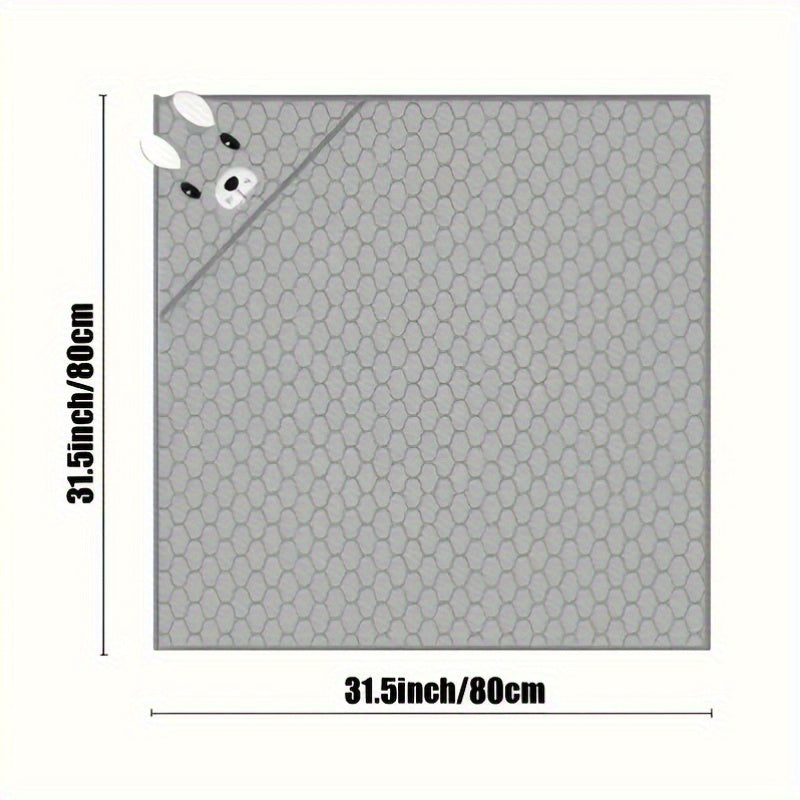 Baby Hooded Towel Soft Knit Absorbent Bath Towel for Infants 0-3 Years