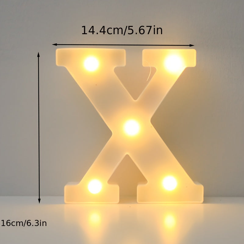 LED Alphabet Letter Lights for Home Decor Wedding Birthday Christmas Party