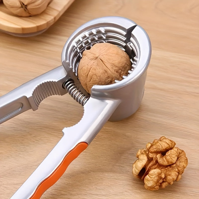Multifunctional Aluminum Nutcracker for Walnuts and Dried Fruit Kitchen Tool
