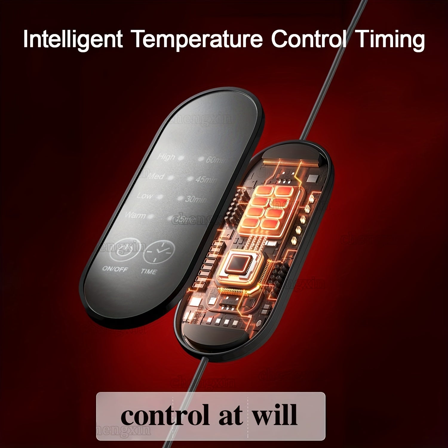 USB Heated Eye Mask with Adjustable Temperature, Includes Ear Plugs and Scented Bag