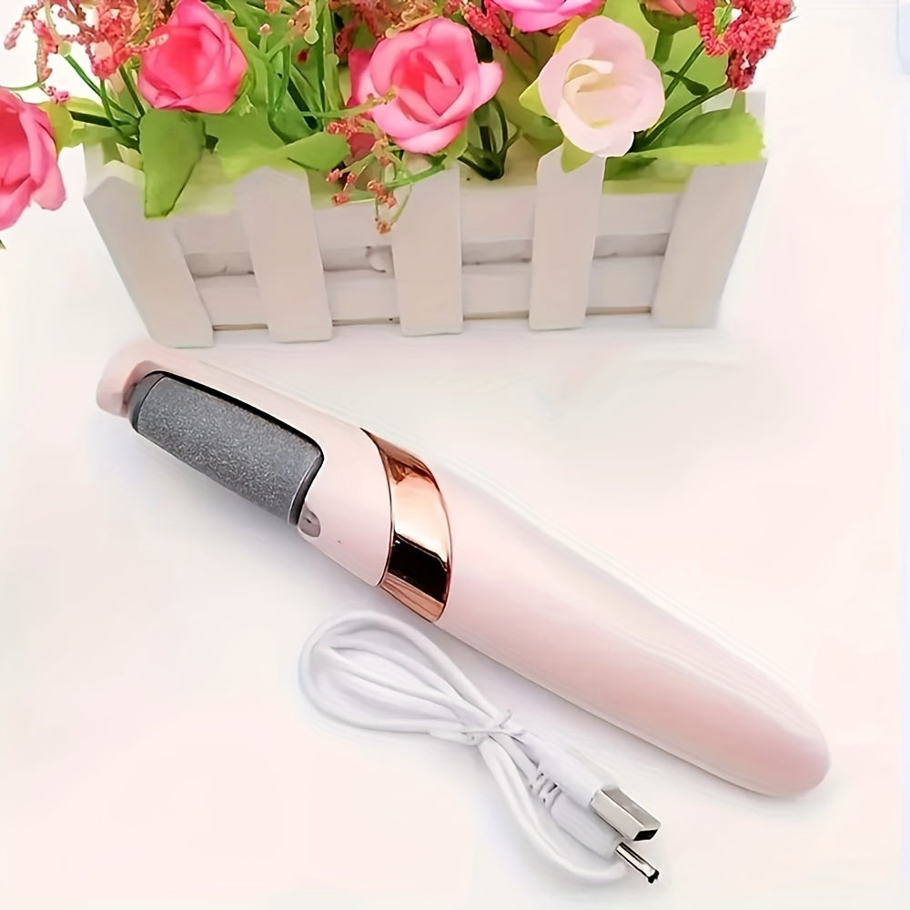Rechargeable USB Electric Foot File for Callus Removal Portable Foot Grinder for Smoothing and Foot Care