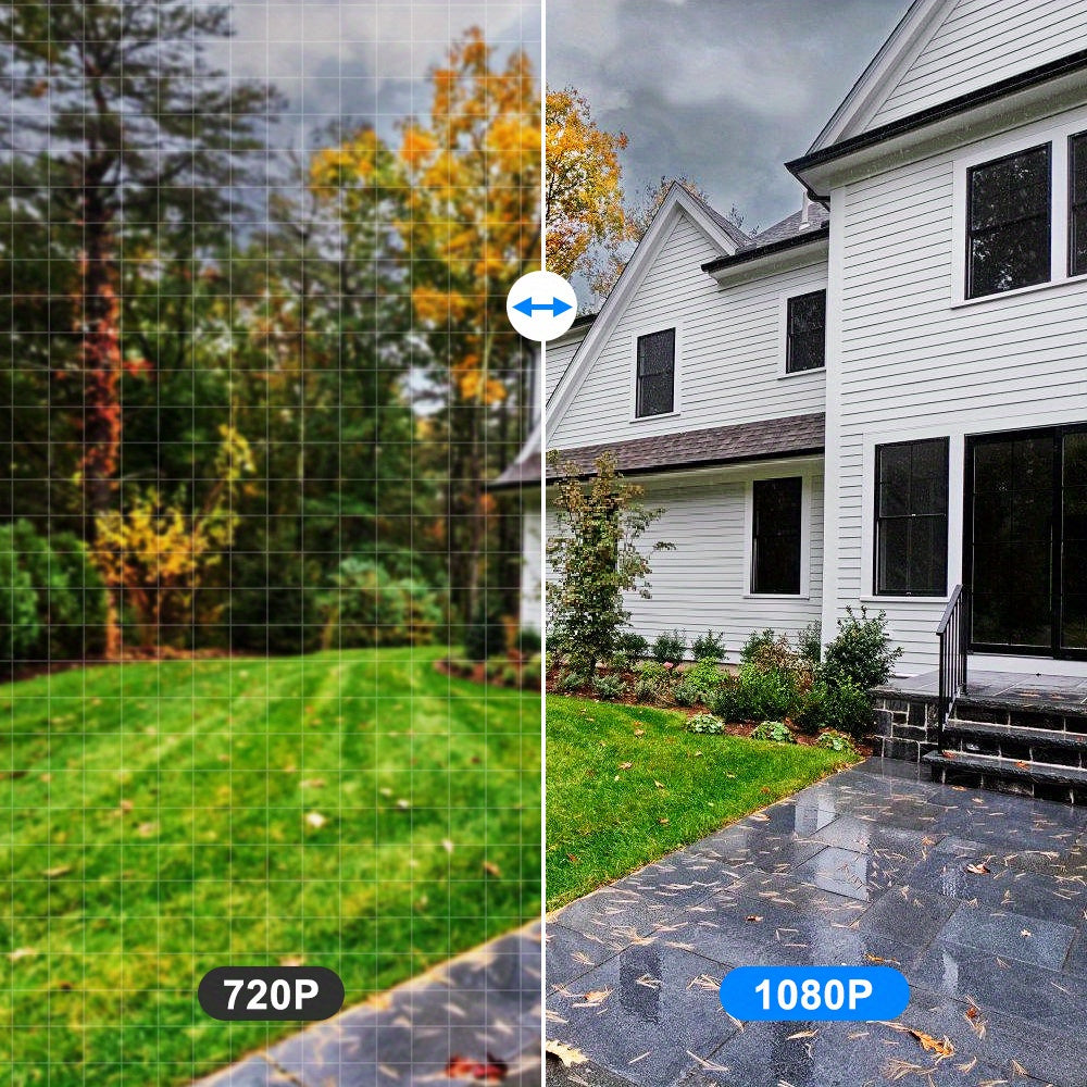 HD 1080P WiFi Security Camera with Pan Tilt Night Vision for Home Surveillance