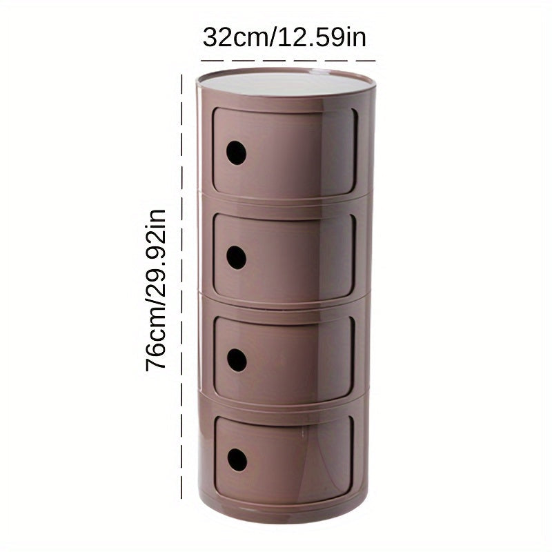 Bedside Table with Drawers 2/3/4 Drawer Options for Bedroom Living Room Office Storage