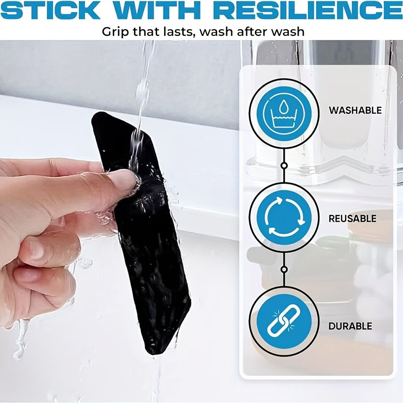 Set of 10 Reusable Non-Slip Carpet Grippers for Rugs and Mats