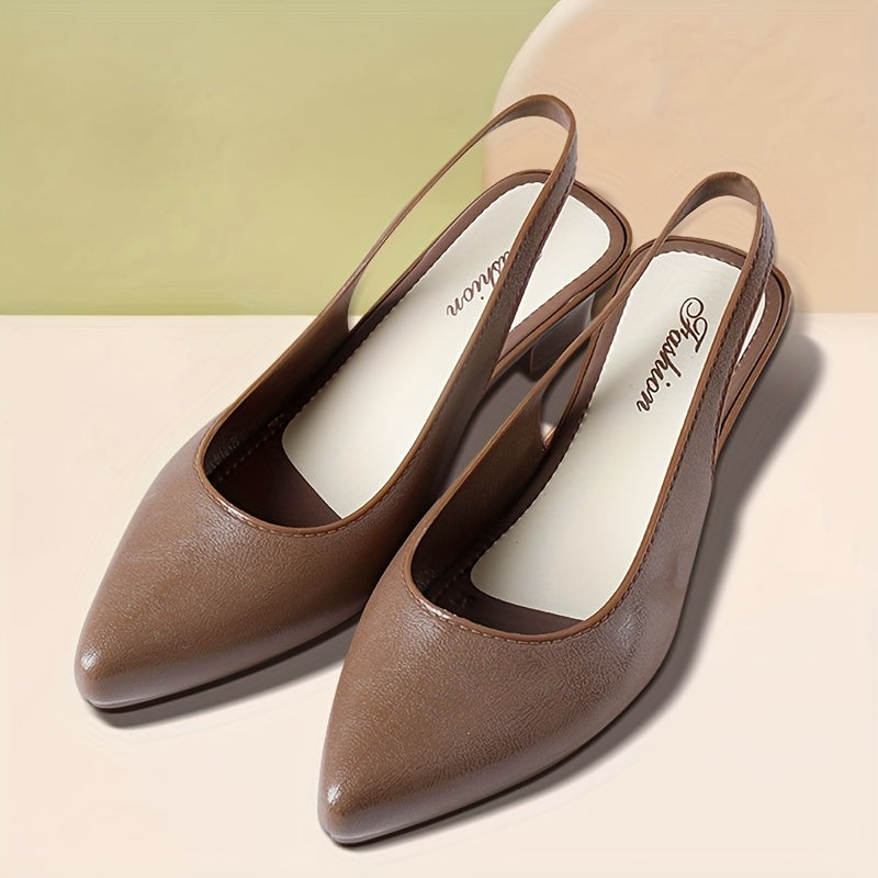 Zapatos de mujer negros con purpurina, mocasines con punta en forma de punta y correa en el tobillo