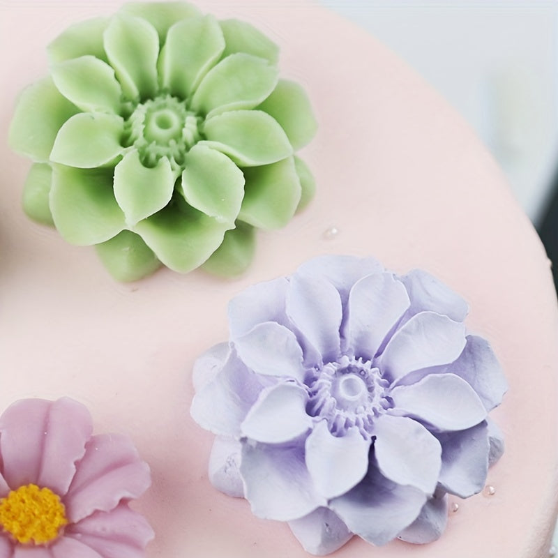 Flower Silicone Mold for Baking, Soap, Candle, Small Flower Design, 1 Piece