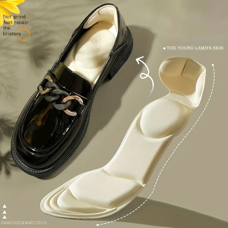 Women's Memory Foam 5D Insoles for High Heels and Comfortable Shoes