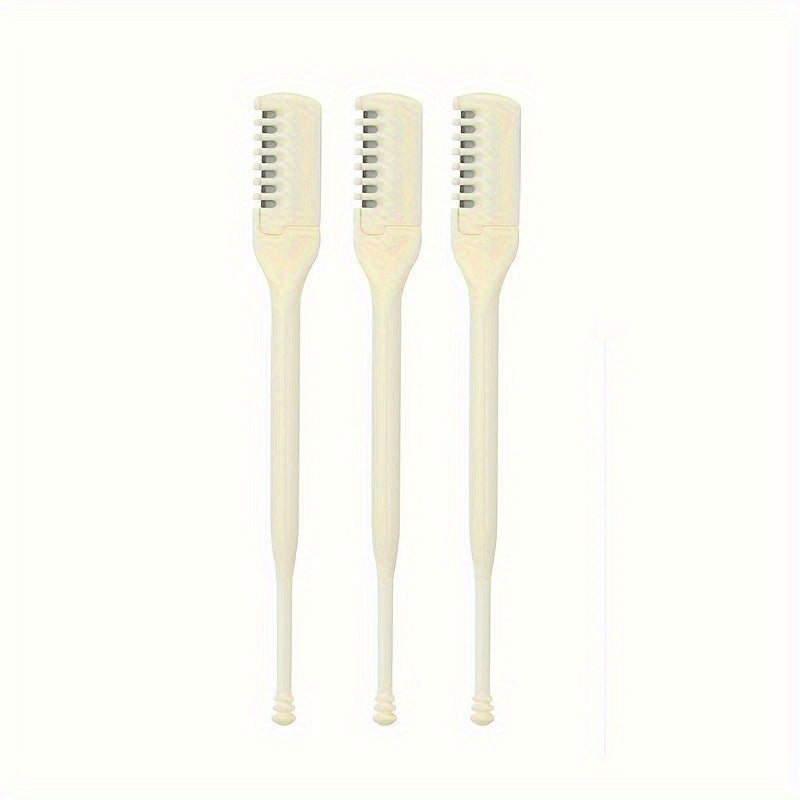 Kit de recortador y limpiador de vello nasal giratorio de acero inoxidable de 360° para hombre y mujer