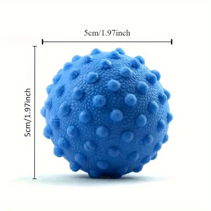 1 dona Trigger Point oyoq massajchisi, TPE Yoga massaj to'pi turli ranglarda