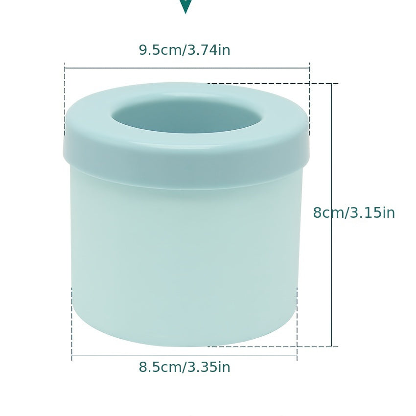 Bandeja de silicona para hielo sin BPA, flexible, molde para congelar, con 8 secciones, máquina de hacer hielo