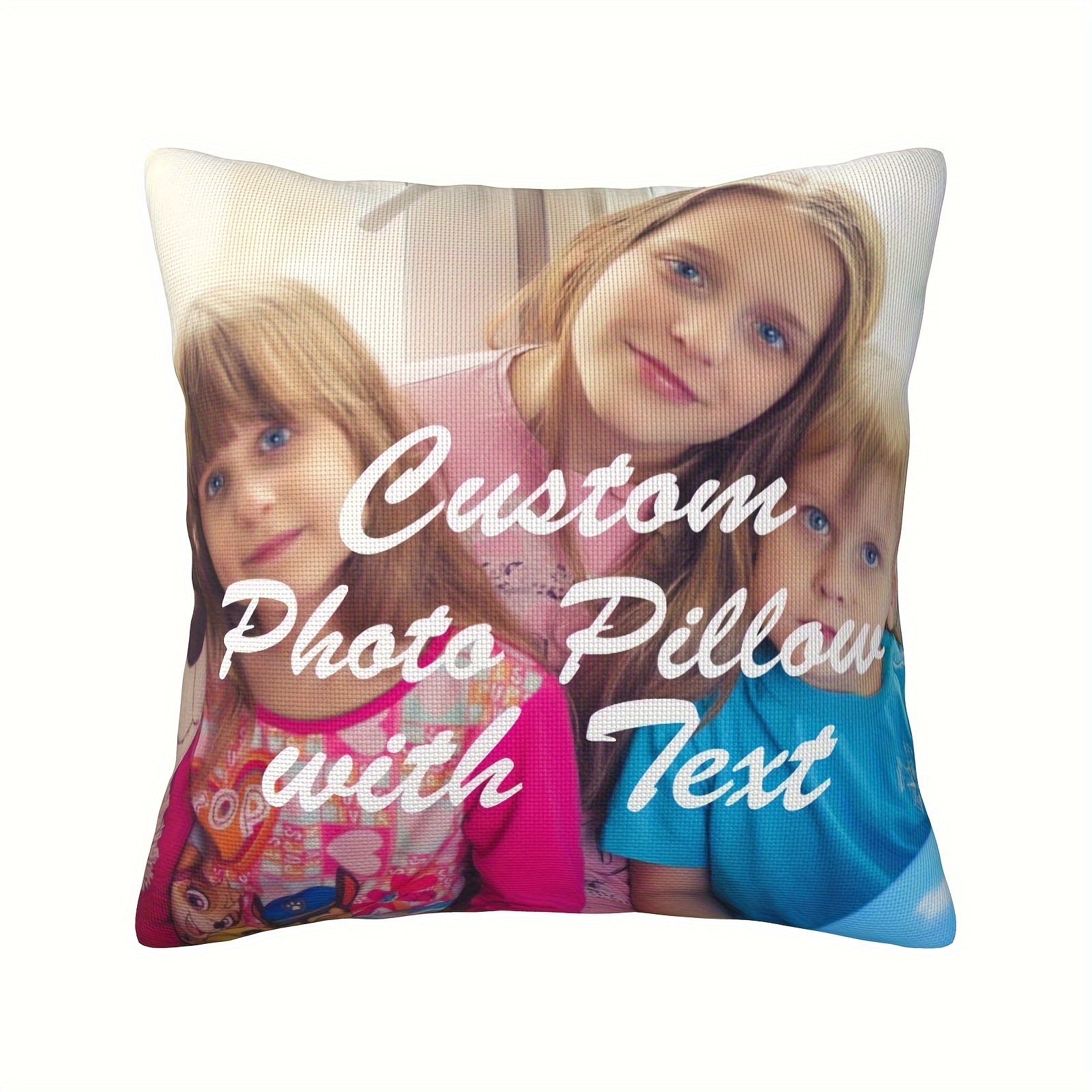 Персонализированная подушка из полиэстера - идеальный подарок на новоселье для новых пар и семей в 2024 году! Добавьте стиль в ваш домашний декор с помощью этого индивидуального чехла для диванной подушки.