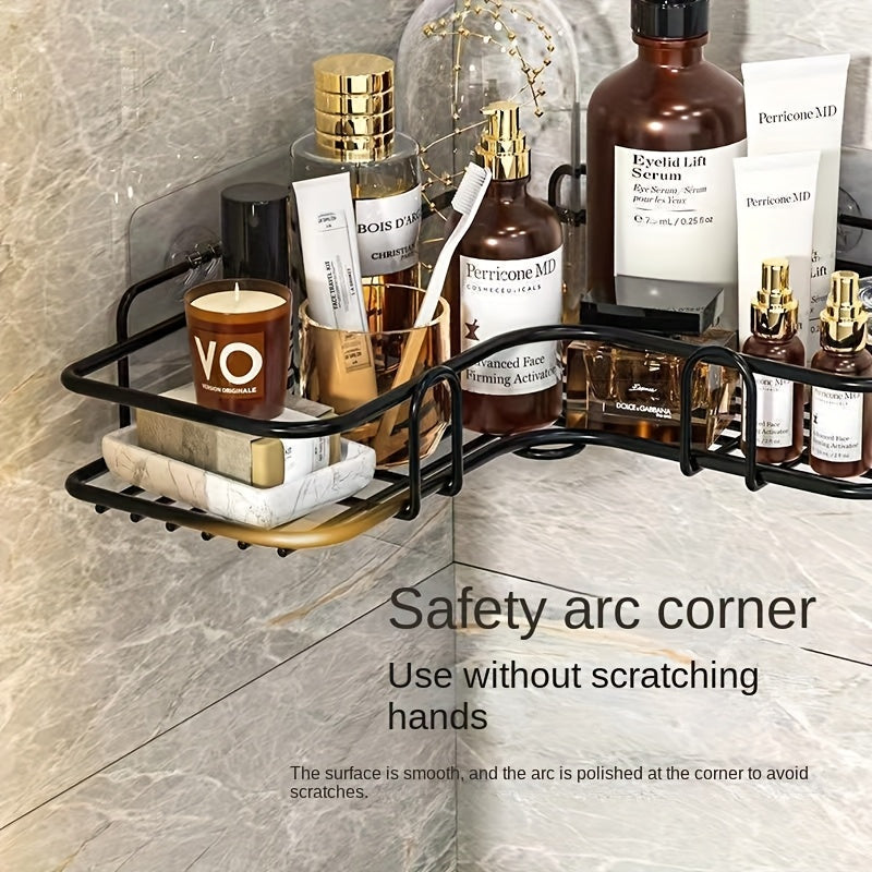 Teshik ochmas burchakli dush kaddisi, hammom saqlash uchun zanglamaydigan temirdan tayyorlangan.