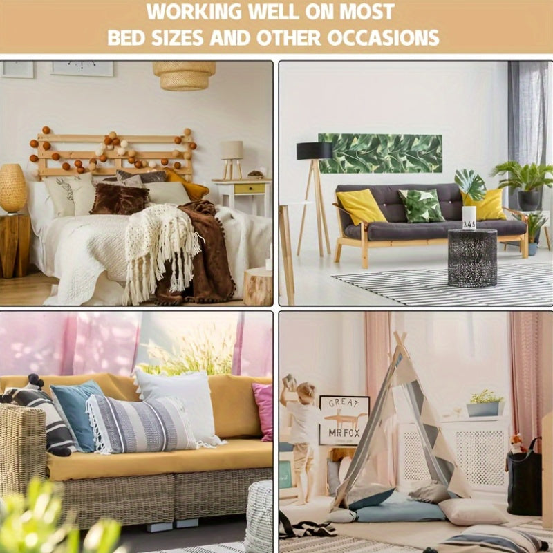 Duvet Clips Set of 16 White Sheet Fasteners Easy to Install and Secure