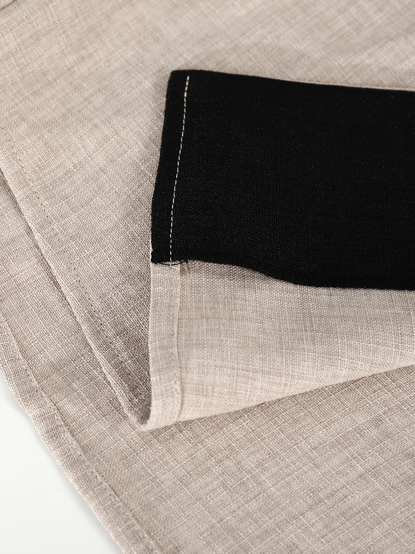 Men's Plus Size Olive Green Blazer Set Polyester Casual Button-Up Jacket with Pockets and Black Pants for Spring and Autumn