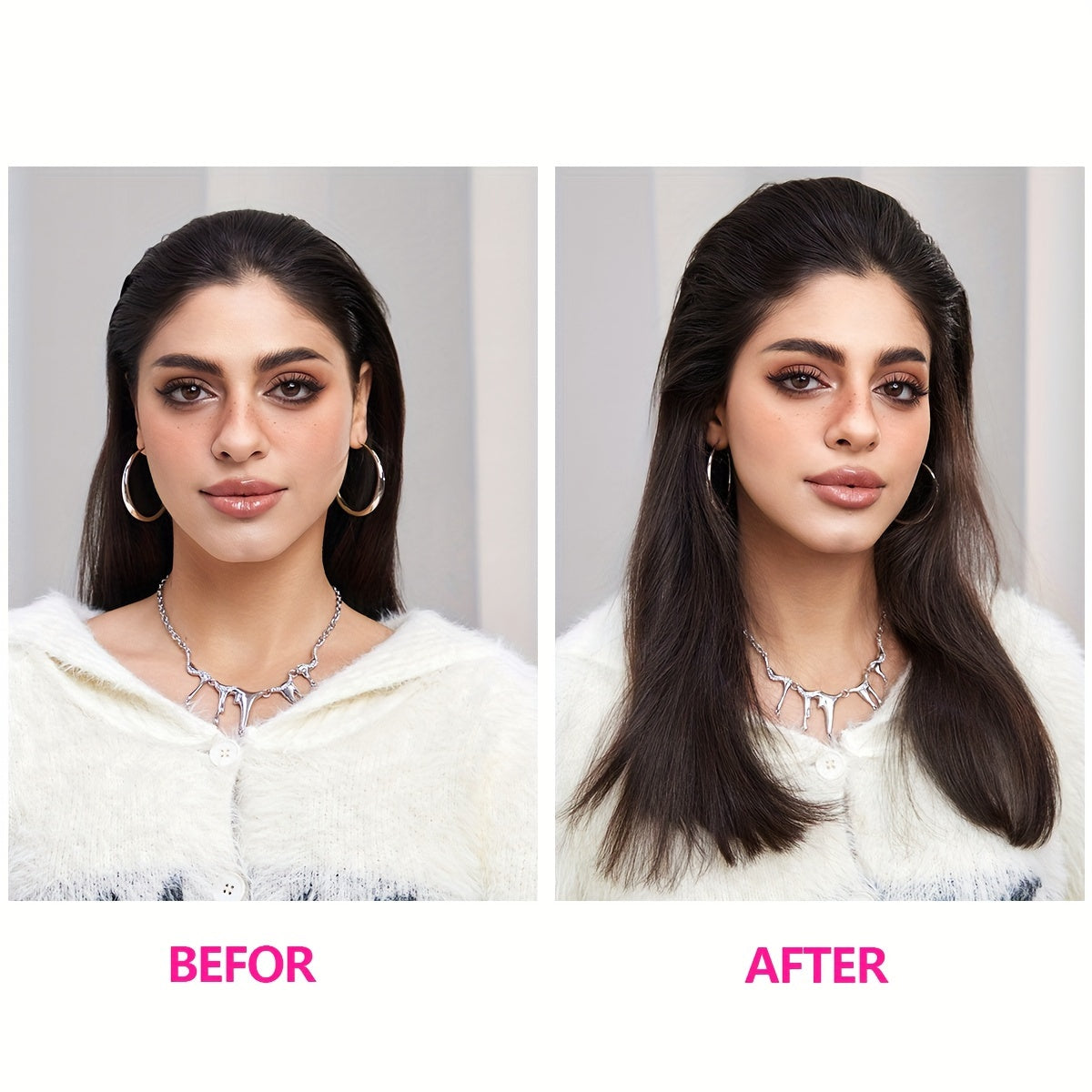 Women Hair Bump Up Tool, Hair Accessories, Golden Volume Insert, Bun Maker