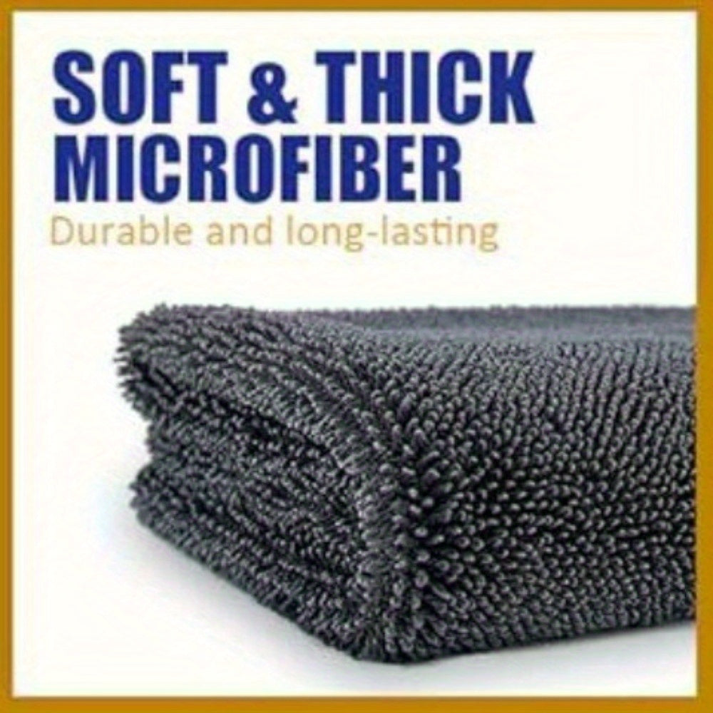 Extra Large Car Drying Towel Ultra-Absorbent Soft Lint-Free Quick-Drying 600gsm Polyester