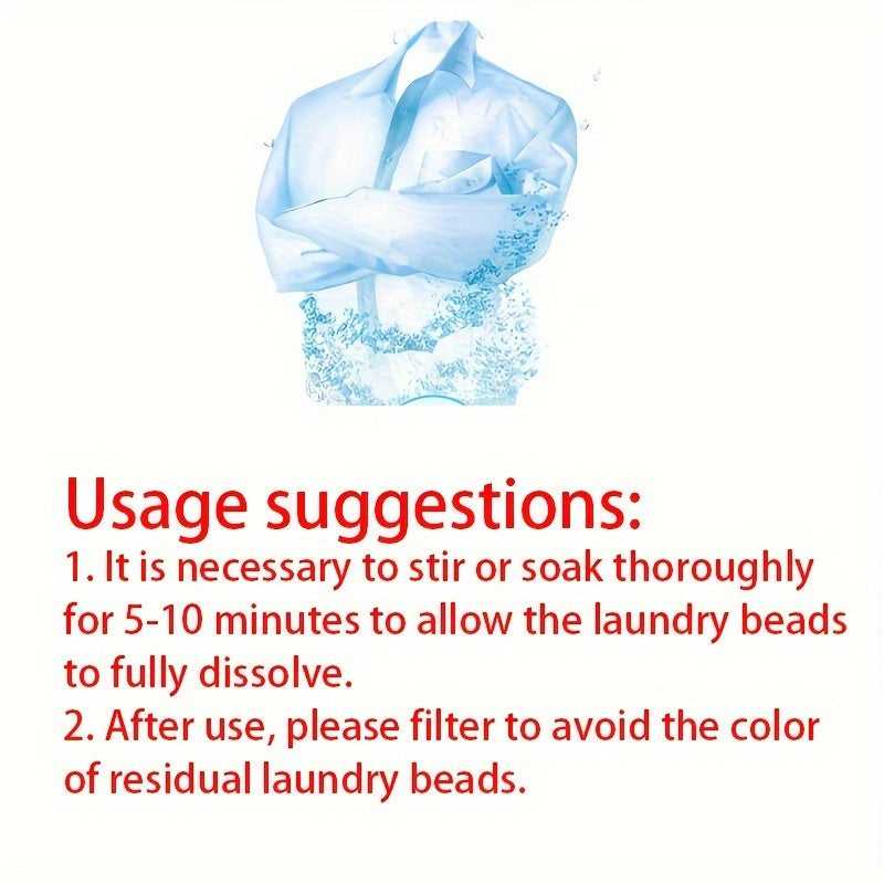 Laundry Fragrance Beads Pack with Lemongrass Scent for Travel and Hotel Use